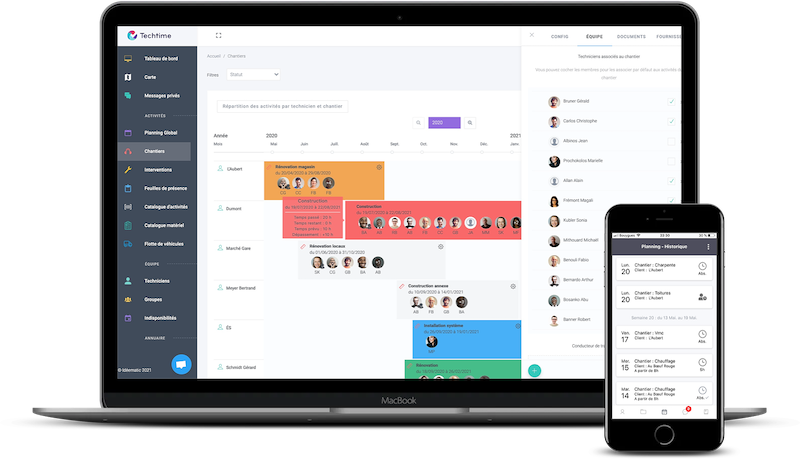 logiciel-planning-chantier-techtime